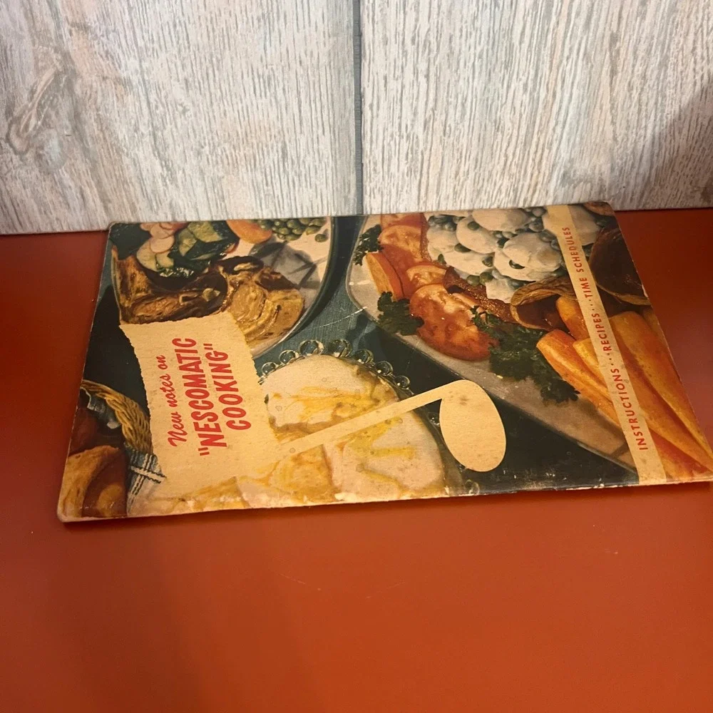 Vtg Nesco Nescomatic Cooking Recipe Book Instruction Manual Model 125 Roaster